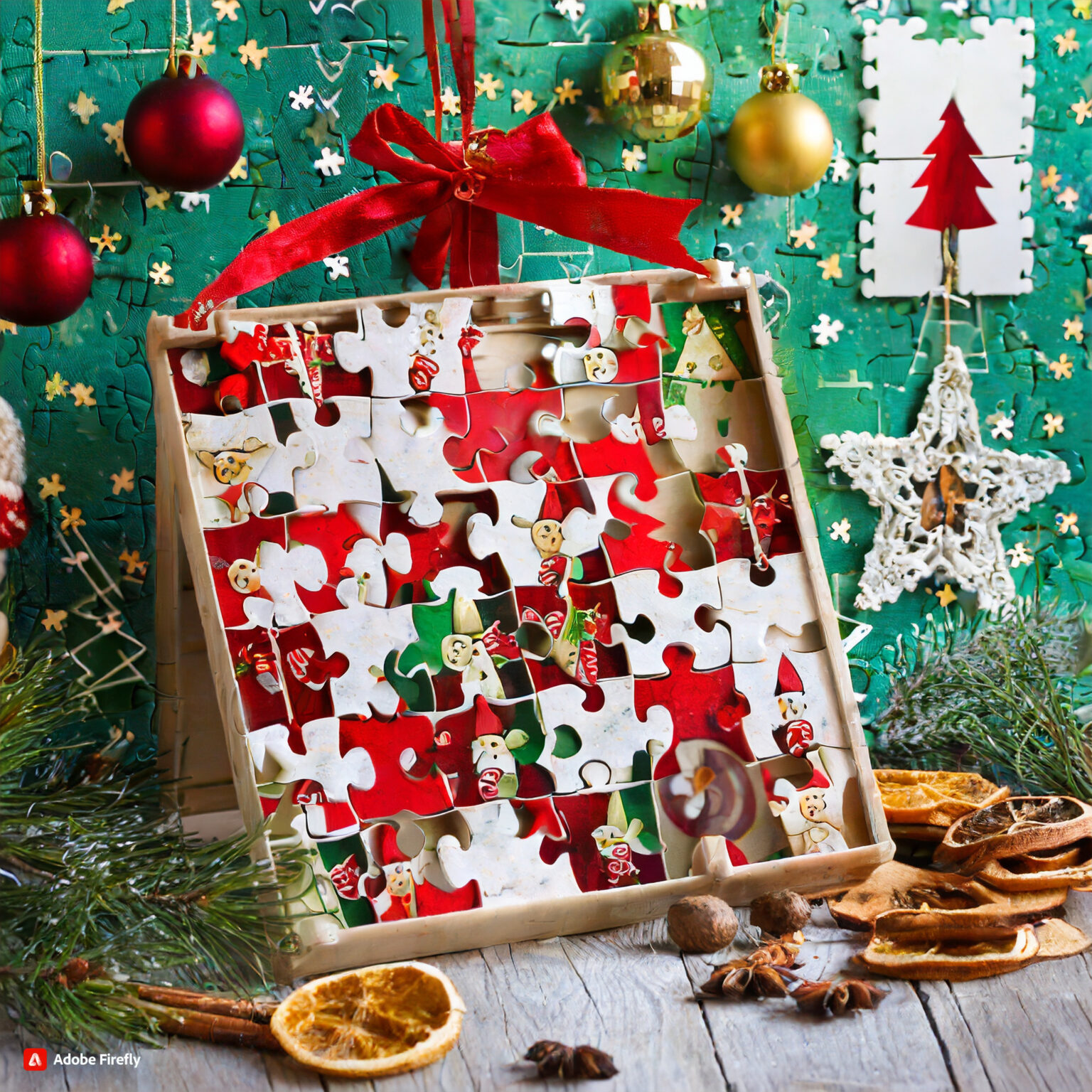 What is an Advent Calendar Jigsaw Puzzle?
