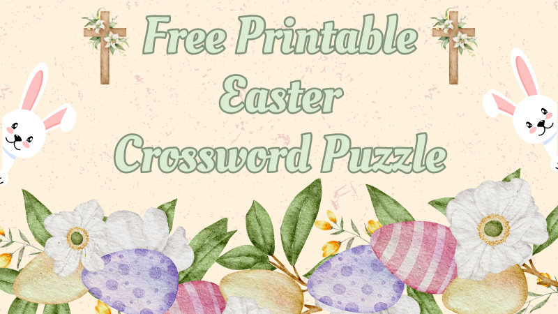 Free Printable Easter Crossword Puzzle (2)