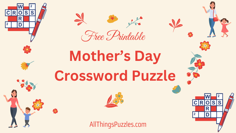 Free Printable Mother's Day Puzzle 