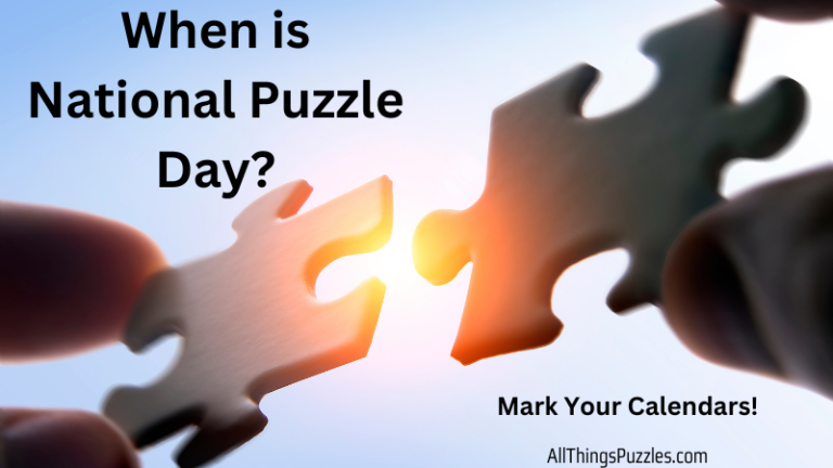 When is National Puzzle Day? Mark Your Calendars!
