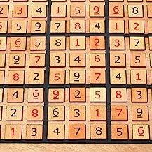 Wooden Sudoku Boards - WE Games Custom Engraved Wooden Sudoku Board