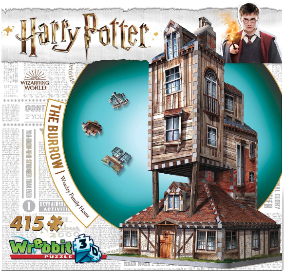Wrebbit 3D - Harry Potter The Burrow Weasley Family Home