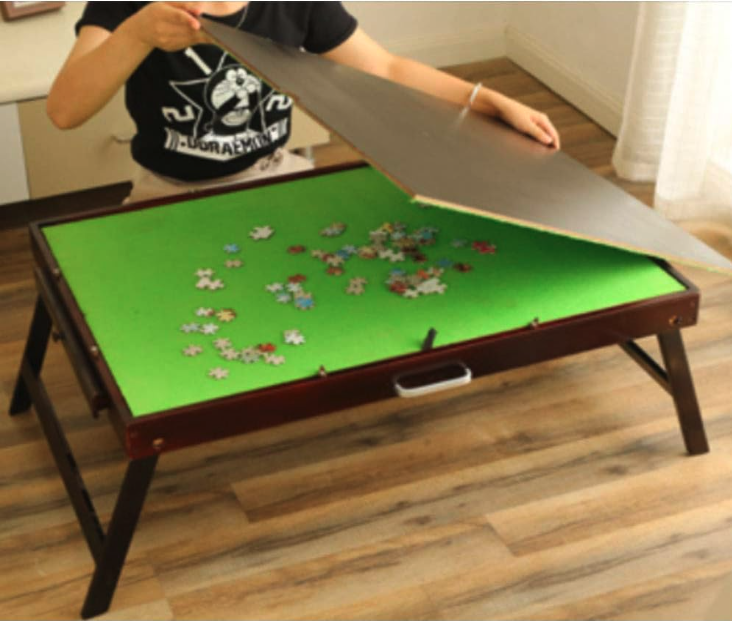 DAPU Wooden Jigsaw Tilting Puzzle Table - Review