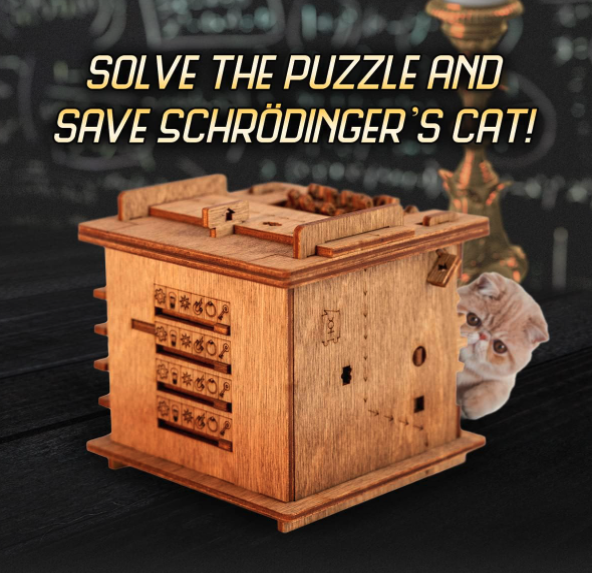 iDventure Cluebox - Schroedingers Cat
