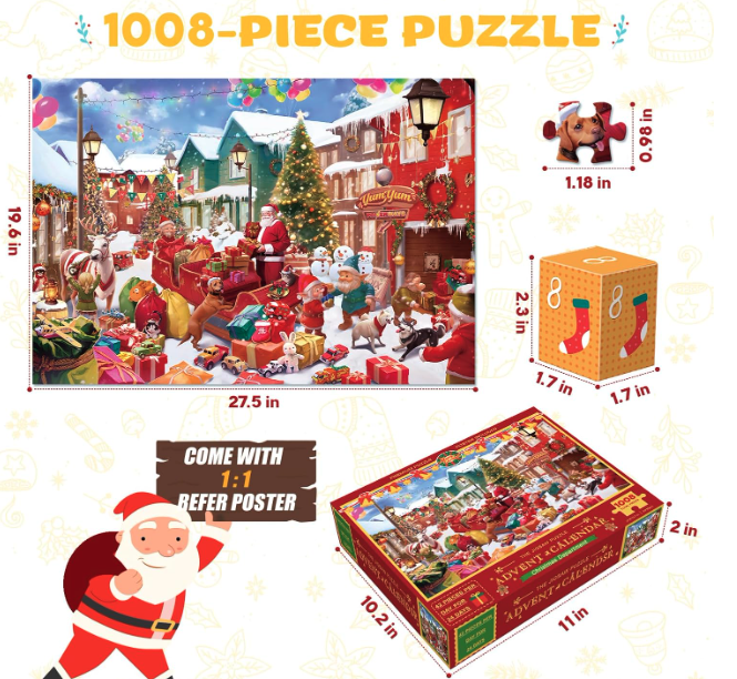 Best Advent Calendar Jigsaw Puzzles - Poycuna