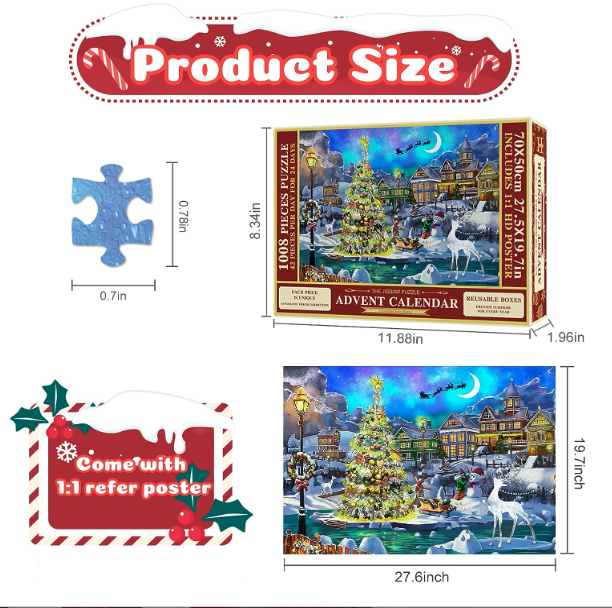 Best Advent Calendar Jigsaw Puzzles - Pukamam