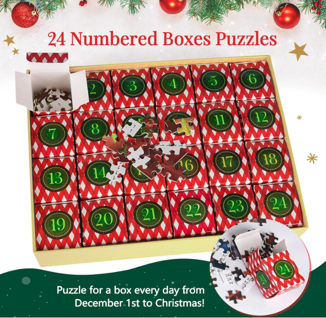 Best Advent Calendar Jigsaw Puzzles - HozHoy