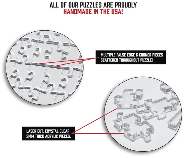 best clear jigsaw puzzles - The clearly impossible puzzle