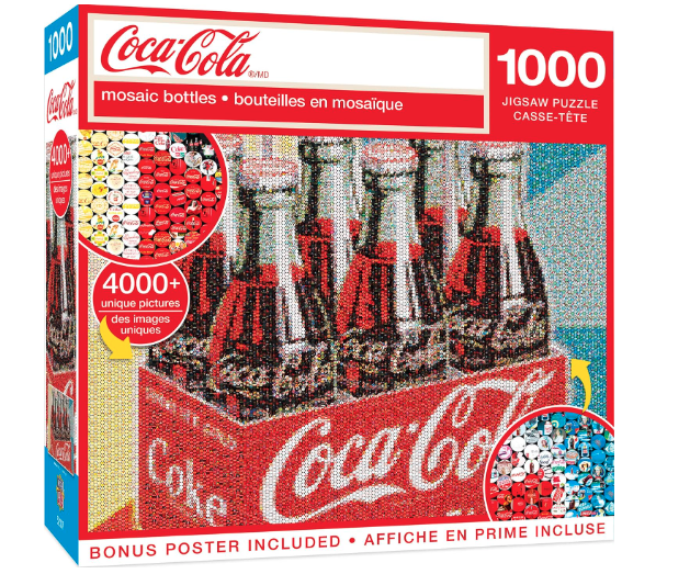 Best Photomosaic Puzzles - Coca-Cola Photomosaic Bottles