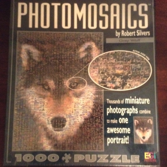 Best Photomosaic Puzzles - Grey Wolf