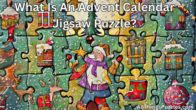What is an Advent Calendar Jigsaw Puzzle?