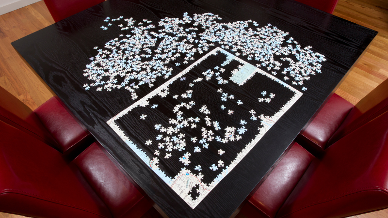 What Is a Jigsaw Puzzle Table - mat